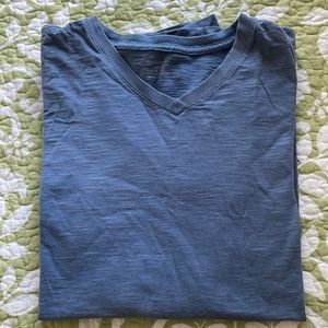 Mens Size L Banana Republic T-shirt in steel blue